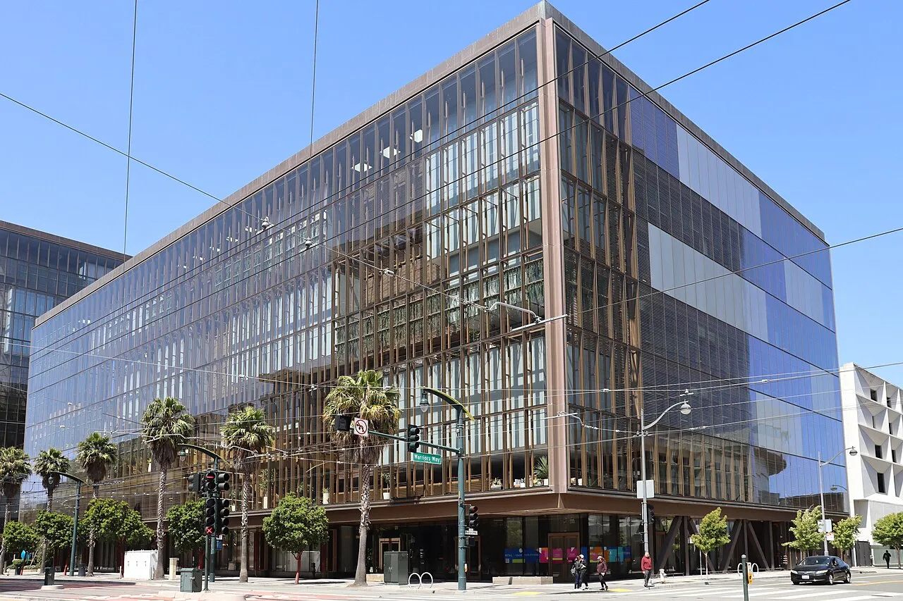 Kantoorgebouw aan 1515 Third Street in San Francisco, het hoofdkantoor van OpenAI