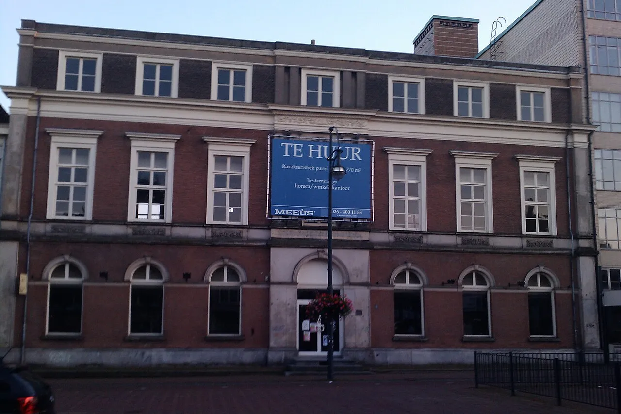 Het Gele Rijdersplein in Arnhem, in de buurt waar de vechtpartij plaatsvond.
