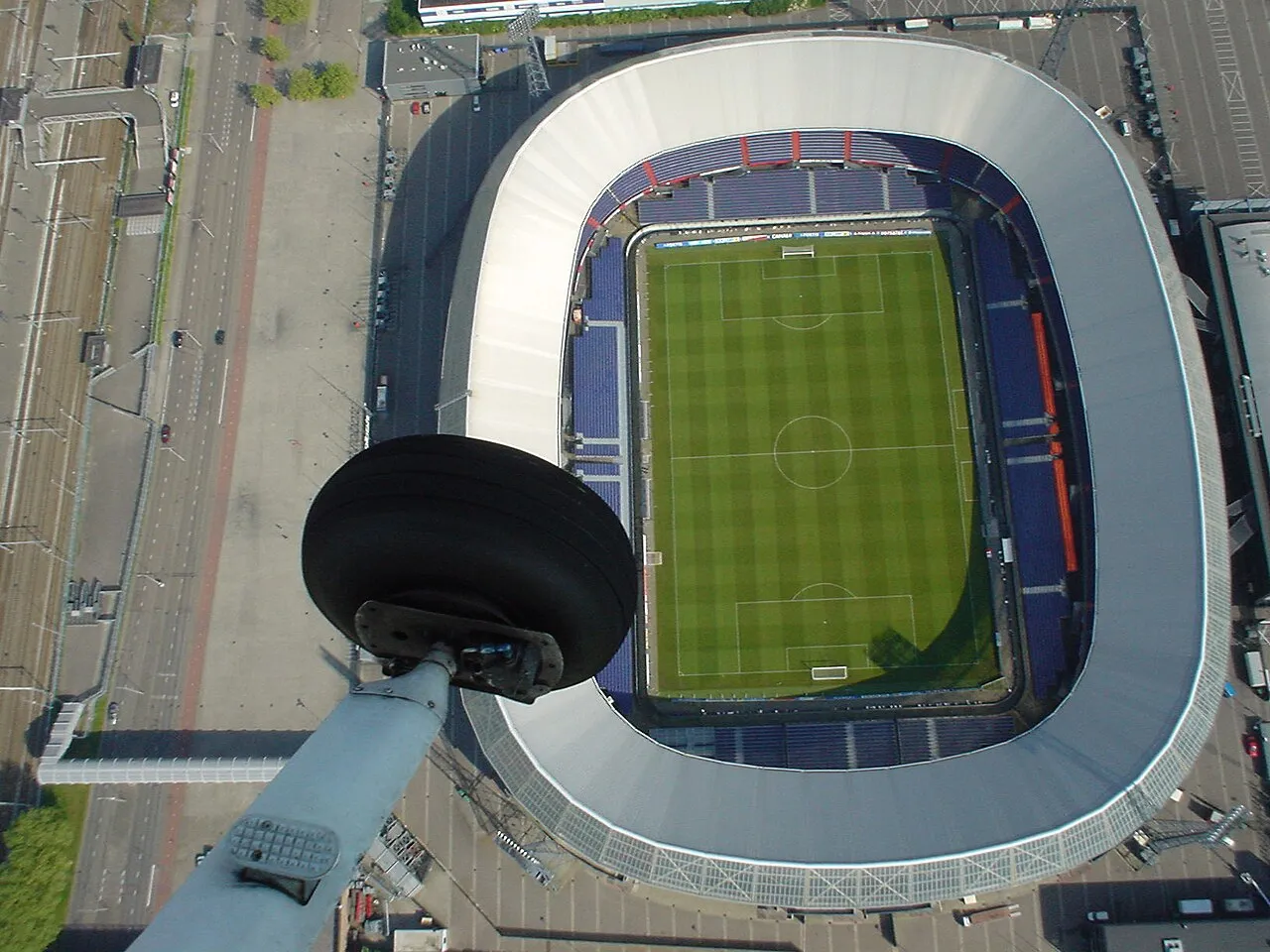 De Kuip, het stadion van Feyenoord in Rotterdam