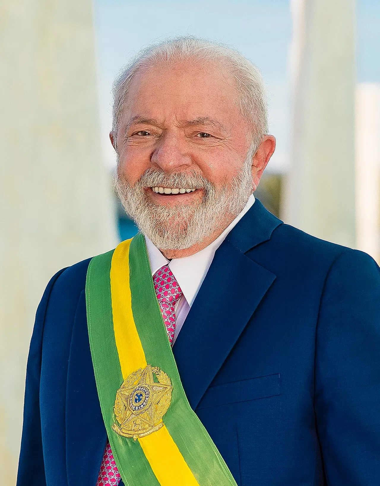 Officiële foto van president Luiz Inácio Lula da Silva, kandidaat voor herverkiezing.