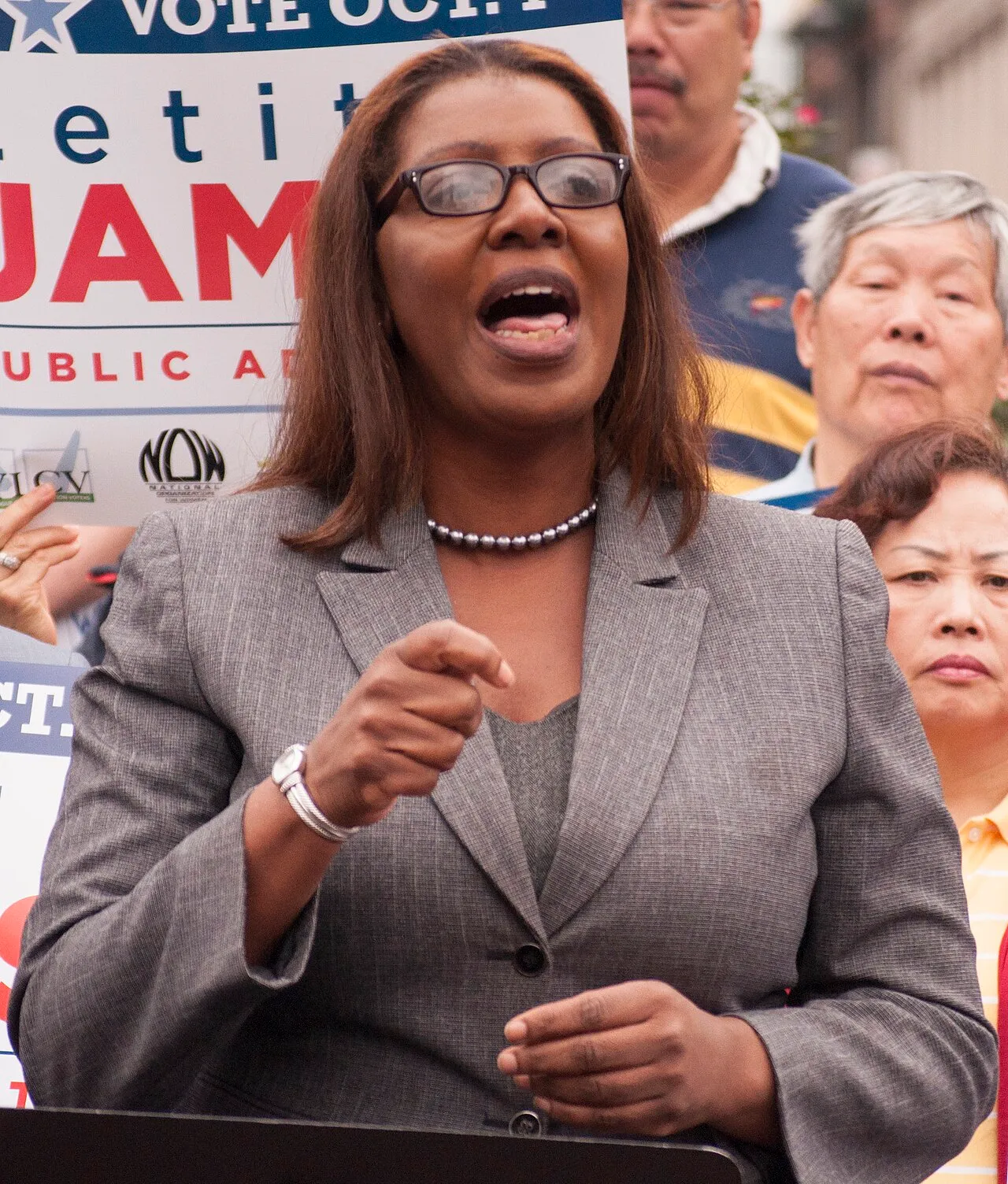 Letitia James, de procureur-generaal van New York die als speciale aanklager is aangesteld in de Cornell-zaak