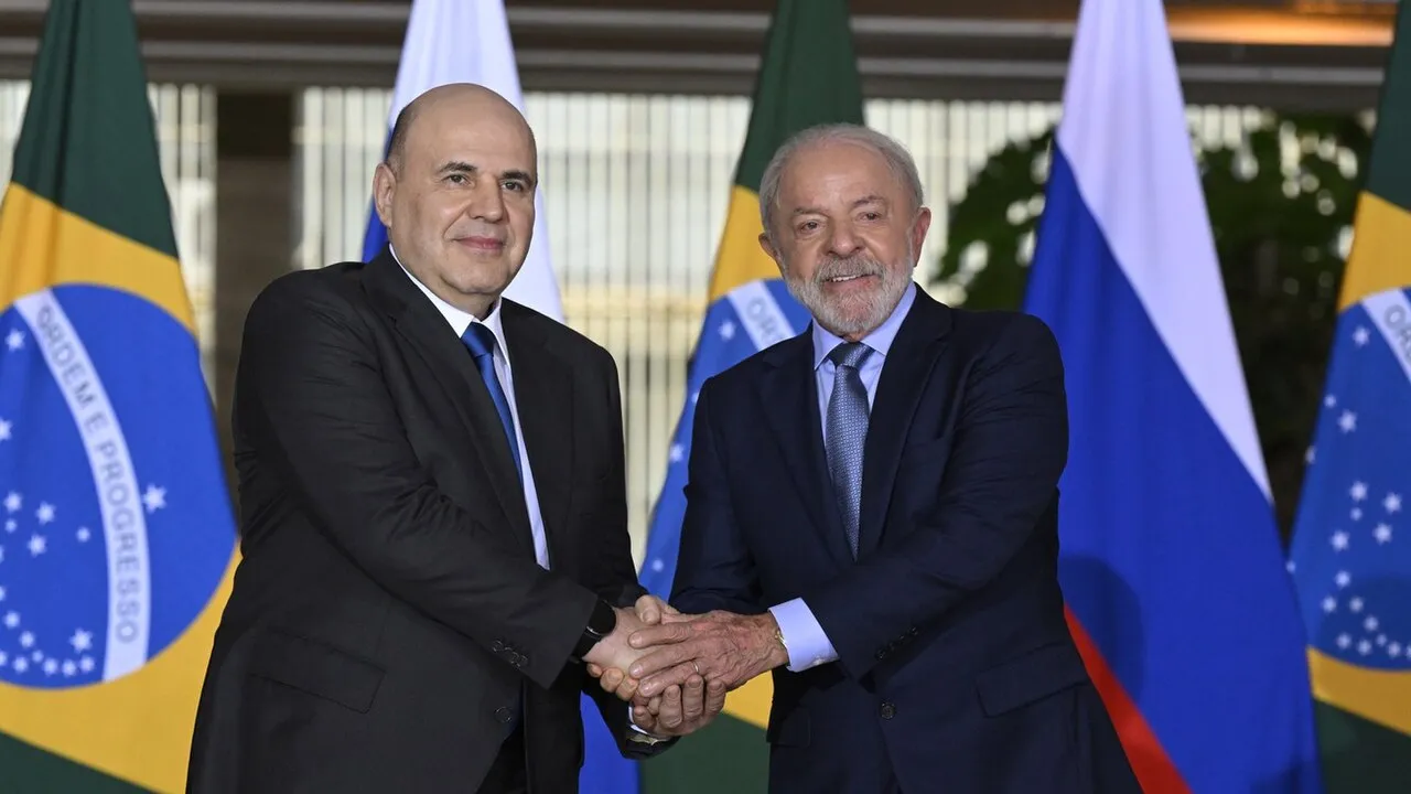De Braziliaanse president Luiz Inácio Lula da Silva, kandidaat voor herverkiezing bij de presidentsverkiezingen van 2026.