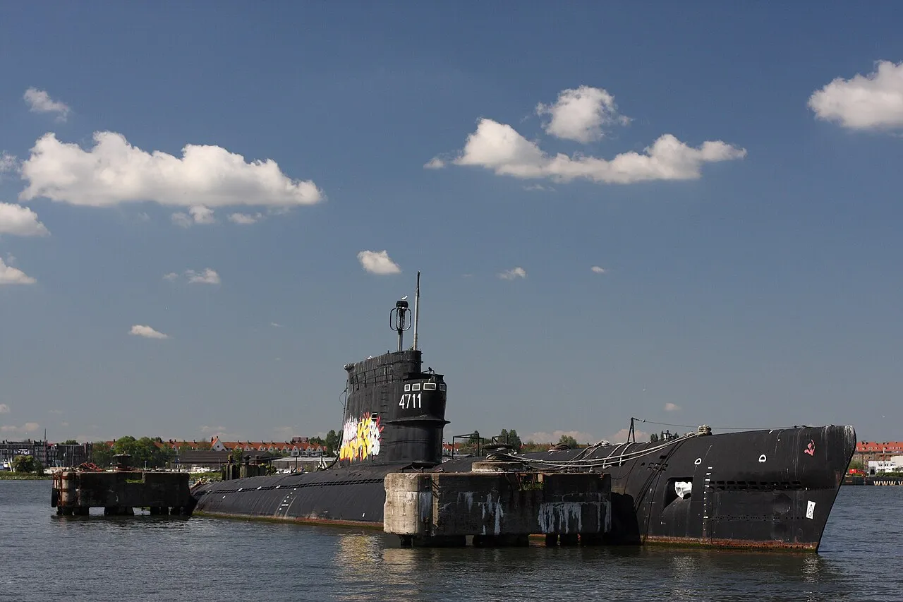 De NDSM-werf aan het IJ in Amsterdam-Noord, bij de kade waar de schietpartij plaatsvond.