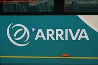 Een Nederlandse streekbus van Arriva, een van de vervoerders onder de cao Openbaar Vervoer