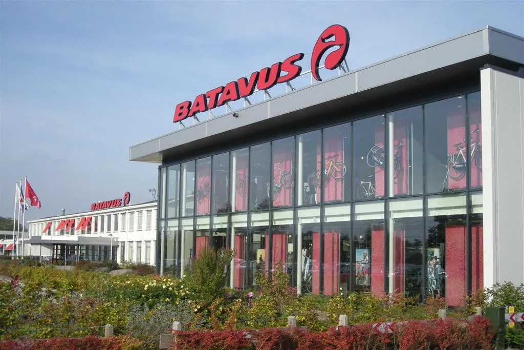 Een fiets van Batavus, een van de Nederlandse merken die onder nieuwe eigenaar doorgaat