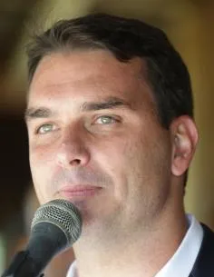 Flávio Bolsonaro, senator en presidentskandidaat van de Liberale Partij in Brazilië.