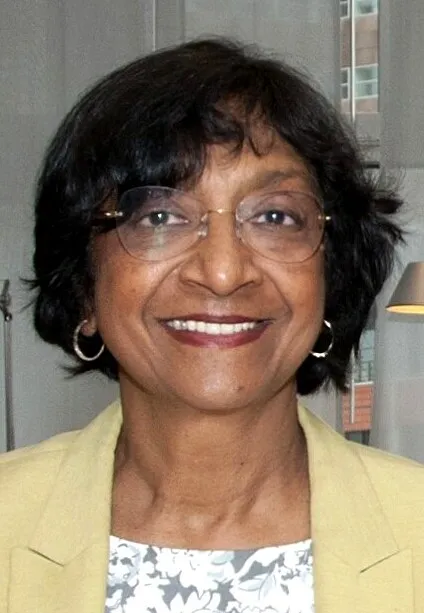Navi Pillay, winnaar van de Nobelprijs voor de Vrede 2026, tijdens een mensenrechtenbijeenkomst van de Verenigde Naties