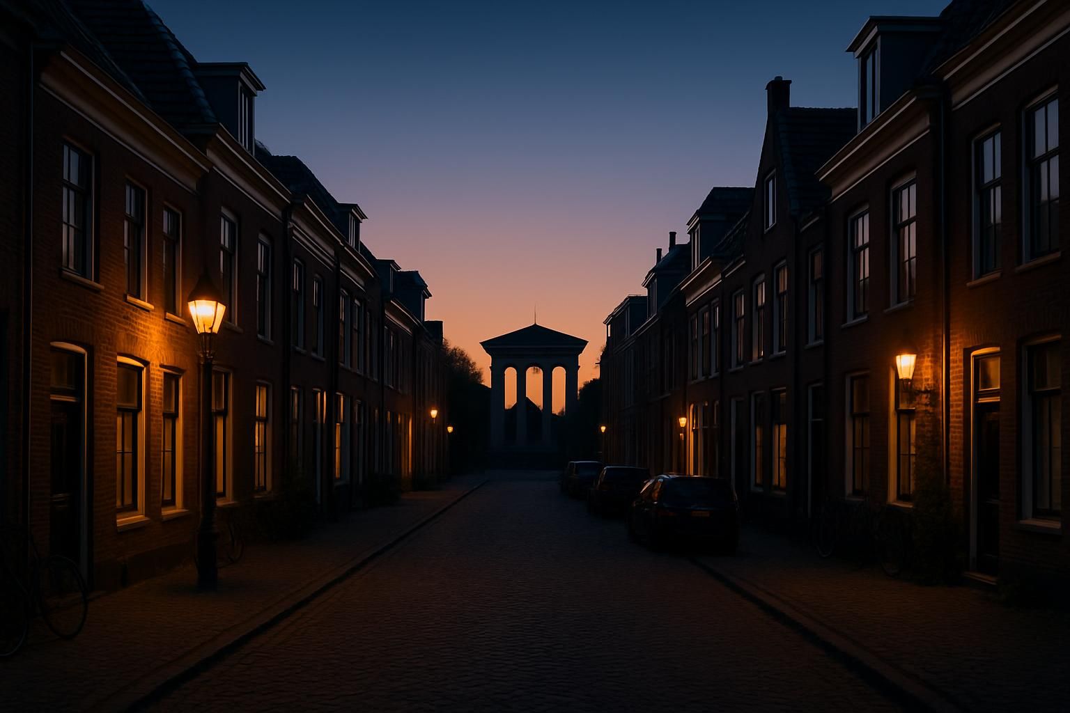 Symbolische illustratie van een Nederlandse rechtszaak, geen personen afgebeeld